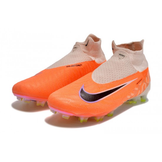 Kopacky Nike Phantom GX Elite FG Oranžovýý Bílý Pánské Dámské