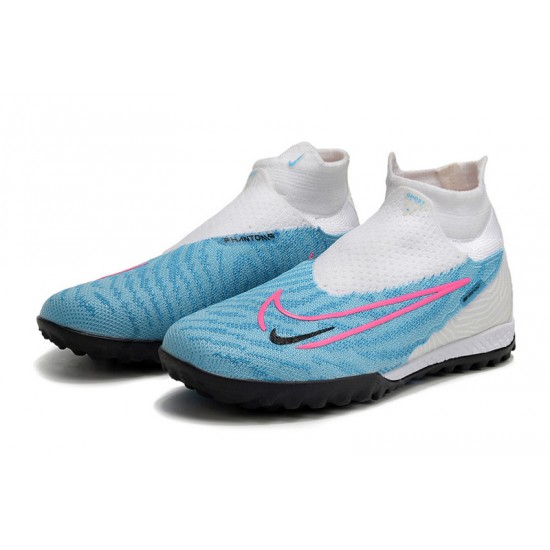 Kopacky Nike Phantom GX Elite TF Bílý Modrý Pánské Dámské