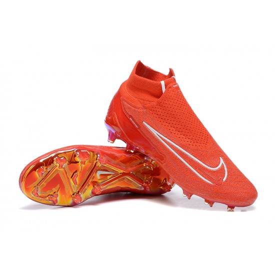 Kopacky Nike Phantom Gx Elite Fg Červené High  Pánské