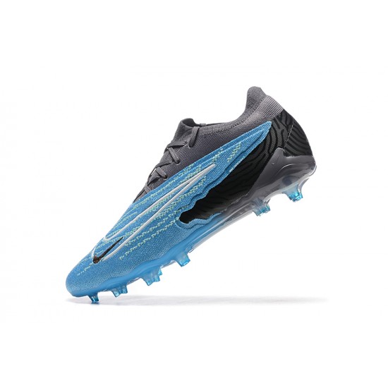 Kopacky Nike Phantom GX Elite FG Černá Modrý Bílý Low  Pánské