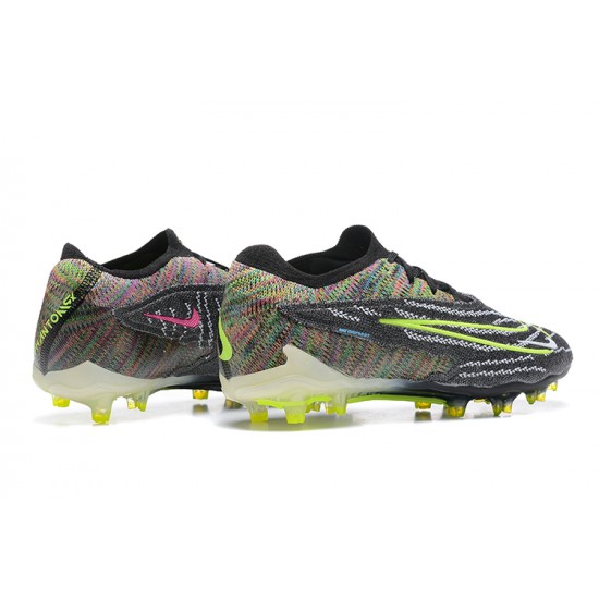 Kopacky Nike Phantom GX Elite FG Černá Mixtz Zelená Low  Pánské