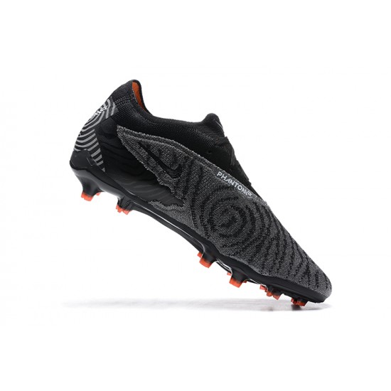 Kopacky Nike Phantom GX Elite FG Šedá Černá Oranžovýý Low  Pánské