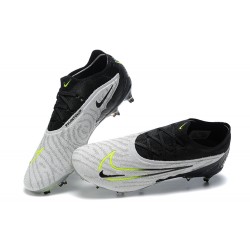 Kopacky Nike Phantom GX Elite FG Šedá Zelená Černá Low  Pánské