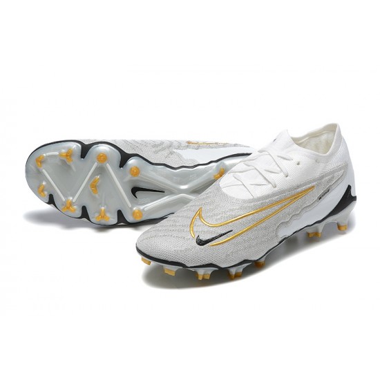 Kopacky Nike Phantom GX Elite FG Šedá Bílý Pánské Dámské