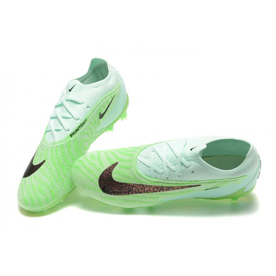 Kopacky Nike Phantom GX Elite FG LightZelená Zelená Černá Low  Pánské