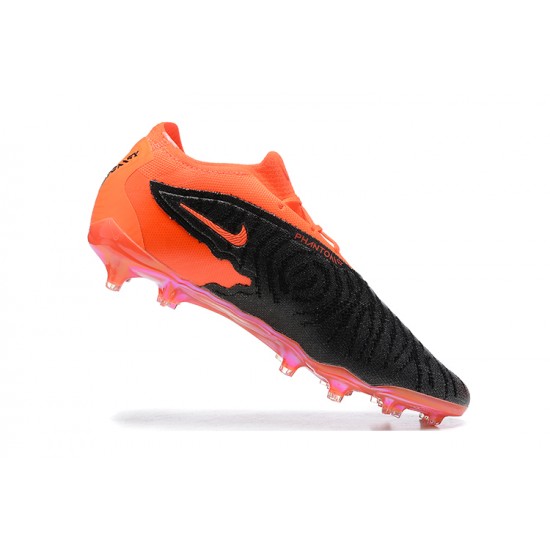 Kopacky Nike Phantom GX Elite FG Oranžovýý Černá Low  Pánské