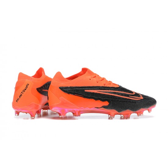 Kopacky Nike Phantom GX Elite FG Oranžovýý Černá Low  Pánské