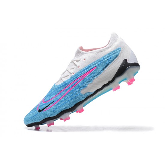 Kopacky Nike Phantom GX Elite FG Růžový Černá Modrý Bílý Low  Pánské