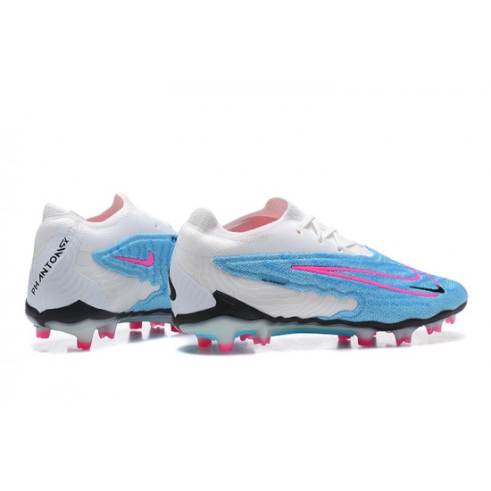 Kopacky Nike Phantom GX Elite FG Růžový Černá Modrý Bílý Low  Pánské