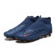 Kopacky Nike Phantom GX Elite FG High Top Deep Blue Černá Oranžovýý Pánské 