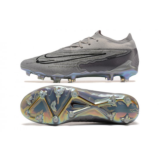 Kopacky Nike Phantom GX Elite FG Low All Šedá Pánské