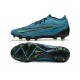 Kopacky Nike Phantom GX Elite FG Low Blue Černá Zelená Pánské 