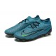 Kopacky Nike Phantom GX Elite FG Low Blue Černá Zelená Pánské 