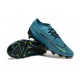 Kopacky Nike Phantom GX Elite FG Low Blue Černá Zelená Pánské 