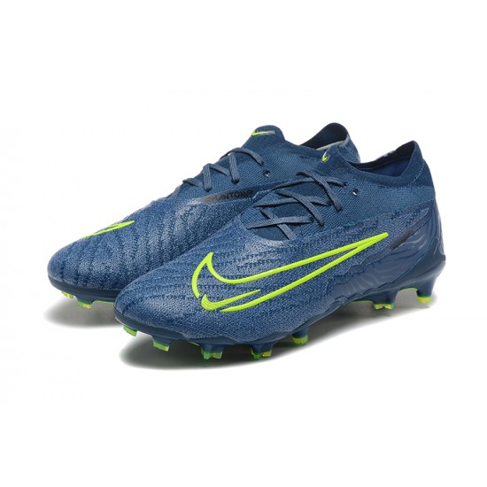 Kopacky Nike Phantom GX Elite FG Low Deep Blue Pánské 