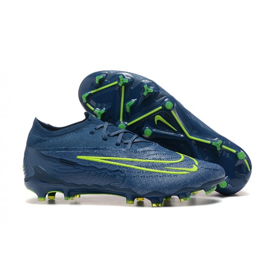 Kopacky Nike Phantom GX Elite FG Low Deep Blue Pánské 