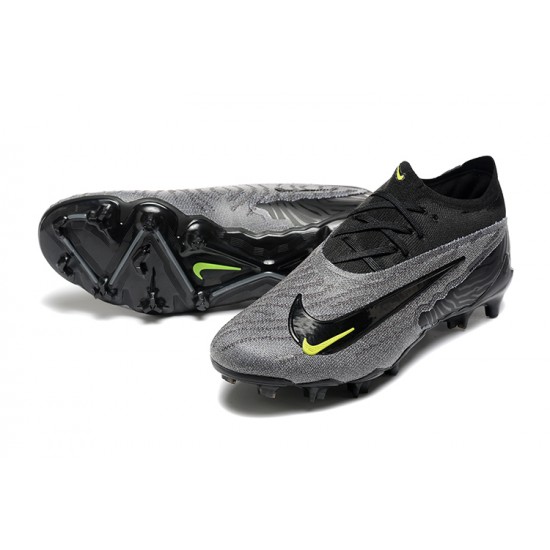 Kopacky Nike Phantom GX Elite FG Low Šedá Černá Pánské 