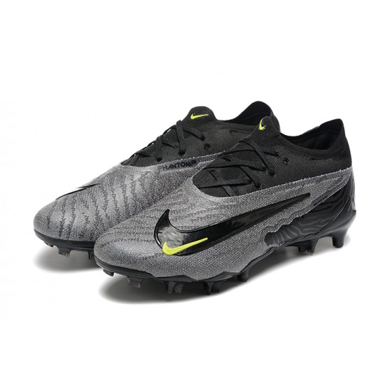 Kopacky Nike Phantom GX Elite FG Low Šedá Černá Pánské 