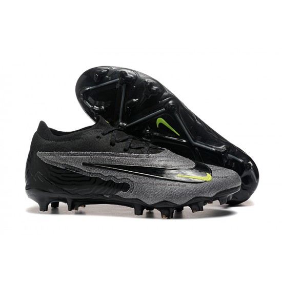 Kopacky Nike Phantom GX Elite FG Low Šedá Černá Pánské 