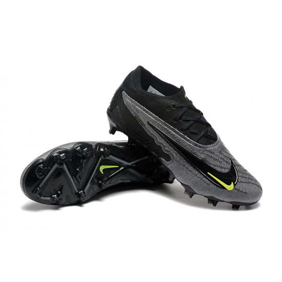 Kopacky Nike Phantom GX Elite FG Low Šedá Černá Pánské 