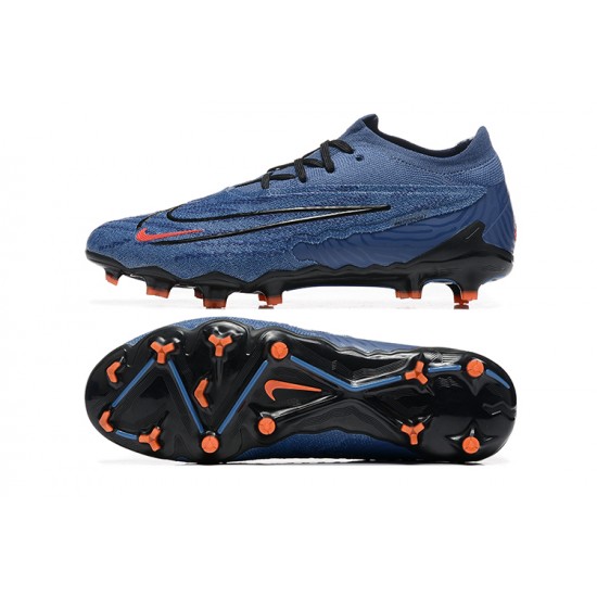 Kopacky Nike Phantom GX Elite FG Low Modrý Oranžovýý Černá Pánské 