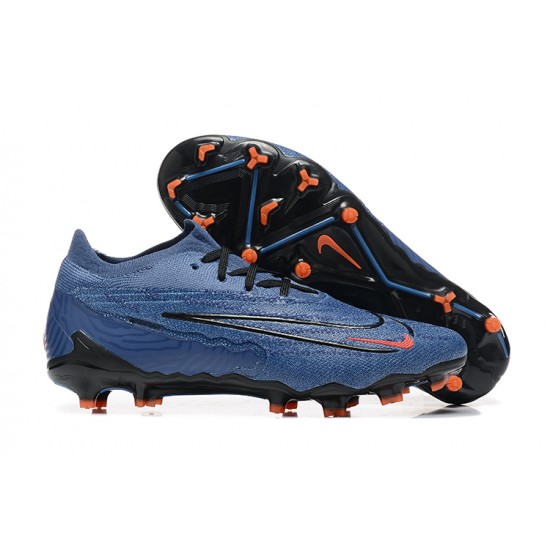 Kopacky Nike Phantom GX Elite FG Low Modrý Oranžovýý Černá Pánské 