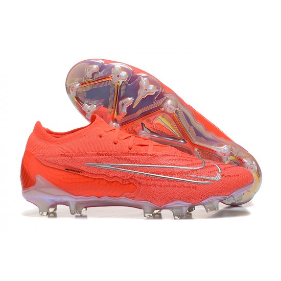 Kopacky Nike Phantom GX Elite FG Low Oranžovýý Zlato Pánské 