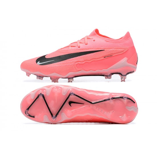 Kopacky Nike Phantom GX Elite FG Low Růžový Černá Pánské 