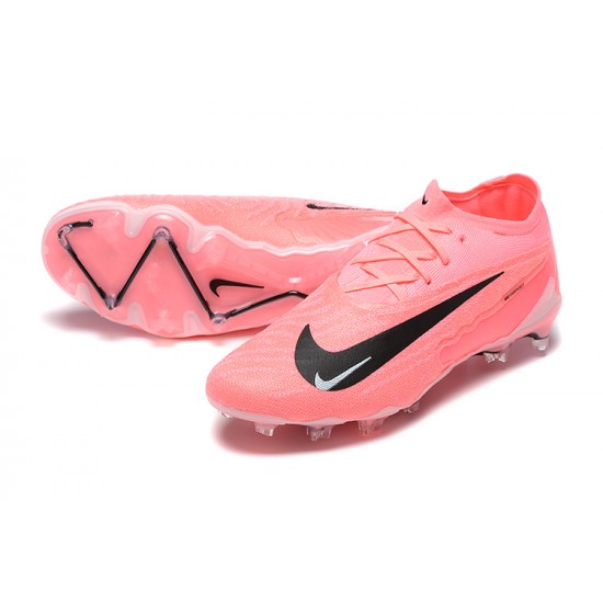 Kopacky Nike Phantom GX Elite FG Low Růžový Černá Pánské 