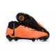 Kopacky Nike Phantom Luna Elite FG High Top Oranžovýý Černá Pánské 