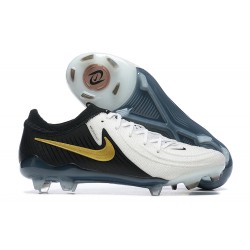 Kopacky Nike Phantom Luna Elite FG Low Černá Zlato Bílý Pánské 