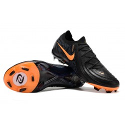 Kopacky Nike Phantom Luna Elite FG Low Černá Oranžovýý Pánské 