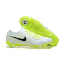 Kopacky Nike Phantom Luna Elite FG Low Bílý Černá Zelená Pánské 