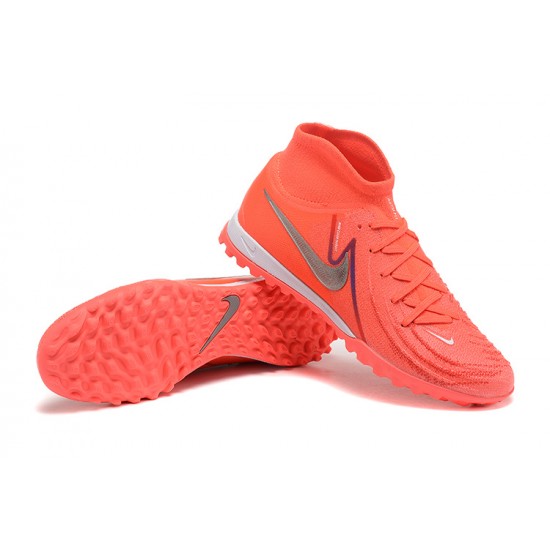 Kopacky Nike Phantom Luna Elite TF High Top Peach Pánské 