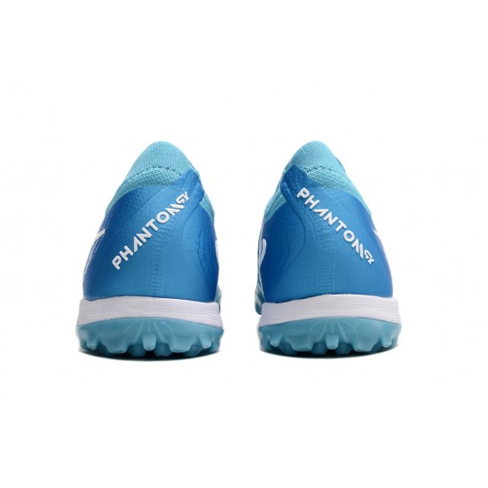 Kopacky Nike Phantom Luna Elite TF Low Modrý Bílý Pánské/Dámské