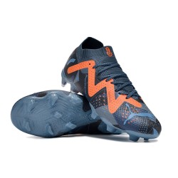 Kopacky Puma Future Ultimate FG Low Dark Modrý Oranžovýý For Pánské Dámské