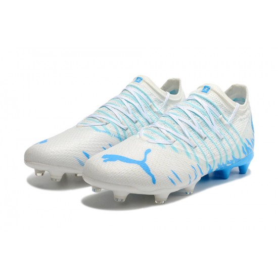 Kopacky Puma Future Z 1.3 Instinct FG Low Bílý Modrý For Pánské Dámské