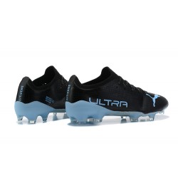 Kopacky Puma Ultra 1 3 FG AGG Sunblaze Puma Bílý Modrýmazing LightModrý Černá Low Pánské 