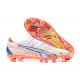 Kopacky Puma Ultra Ultimate FG Low Modrý Bílý Oranžovýý Pánské 