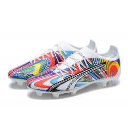 Kopacky Puma Ultra Ultimate FG Low Multi Bílý Pánské 