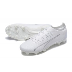 Kopacky Puma Ultra Ultimate FG Low Bílý Pánské 