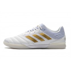 Kopačky Adidas Copa 20.1 IN Bílá Zlato 39-45