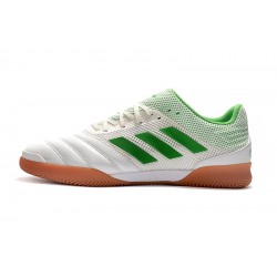 Kopačky Adidas Copa 20.1 IN Bílá Zelená 39-45