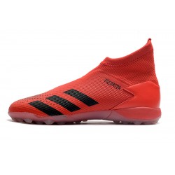 Kopačky Adidas PČervenéator 20.3 Laceless TF Červené Černá 39-45