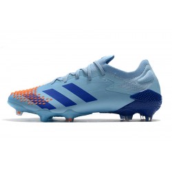 Kopačky Adidas PČervenéator Mutator 20.1 Low FG Modrý oranžový 39-45