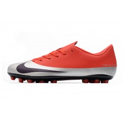 Kopačky Nike Dream Speed Mercurial Vapor Academy AG Červené Stříbro Nachový 39-45