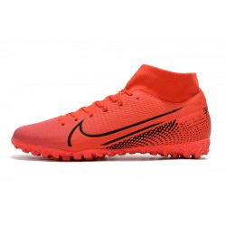 Kopačky Nike Mercurial Superfly VII Academy TF Červené Černá 39-45