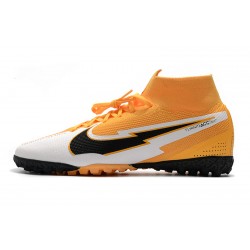 Kopačky Nike Mercurial Superfly 7 Elite MDS TF oranžový Bílá Černá 39-45