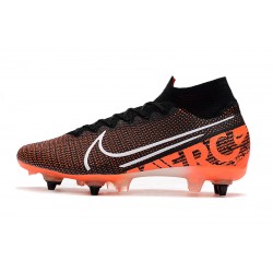 Kopačky Nike Mercurial Superfly 7 Elite SG-PRO AC Černá oranžový Bílá 39-45