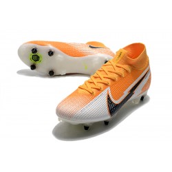 Kopačky Nike Mercurial Superfly 7 Elite SG-PRO AC oranžový Bílá Černá 39-45